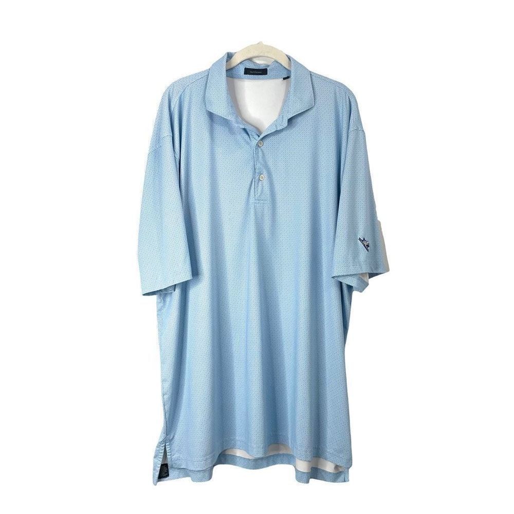 Turtleson golf polo shirt top Size 2XL blue